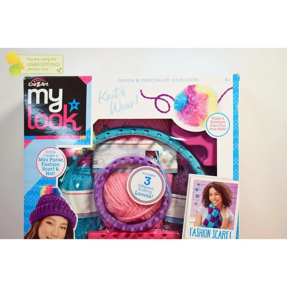 Cra-Z-Art My Look Deluxe Knit and Design Studio